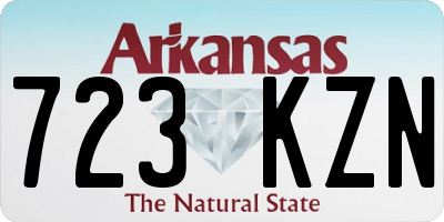 AR license plate 723KZN