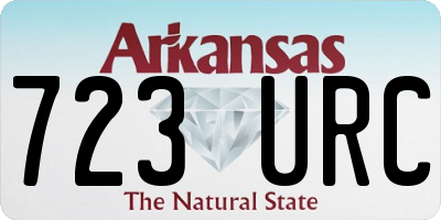 AR license plate 723URC