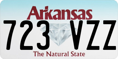 AR license plate 723VZZ