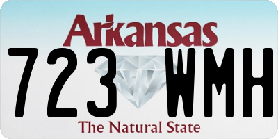 AR license plate 723WMH