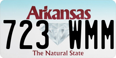 AR license plate 723WMM