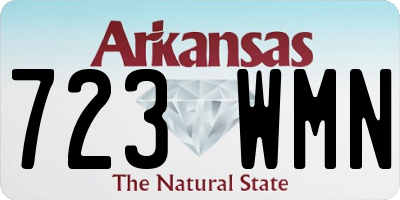 AR license plate 723WMN