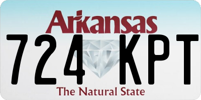 AR license plate 724KPT