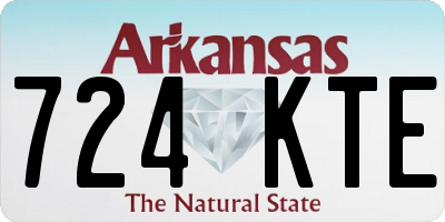 AR license plate 724KTE
