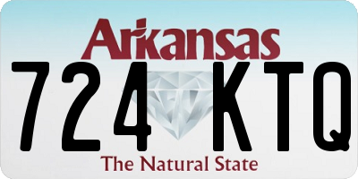 AR license plate 724KTQ