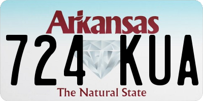 AR license plate 724KUA