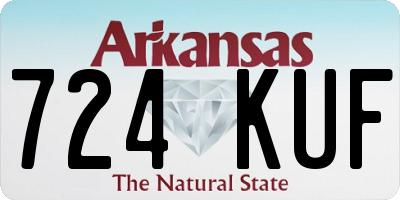 AR license plate 724KUF