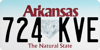 AR license plate 724KVE