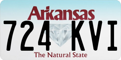 AR license plate 724KVI