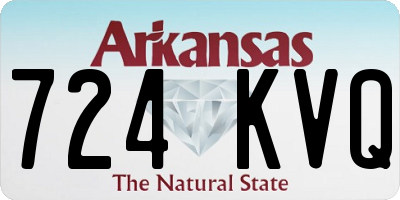AR license plate 724KVQ