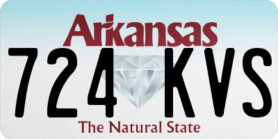 AR license plate 724KVS