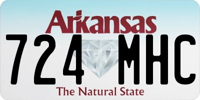 AR license plate 724MHC