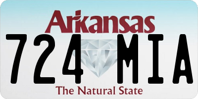 AR license plate 724MIA