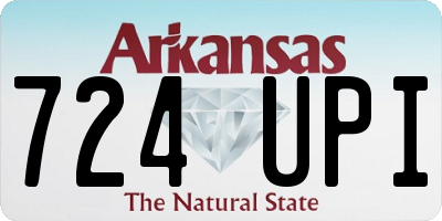 AR license plate 724UPI