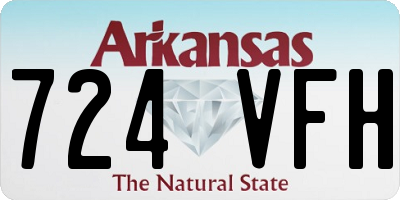 AR license plate 724VFH
