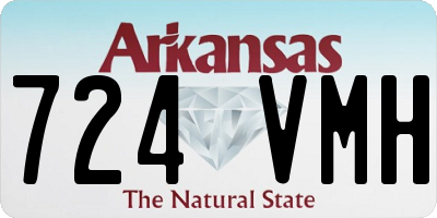 AR license plate 724VMH