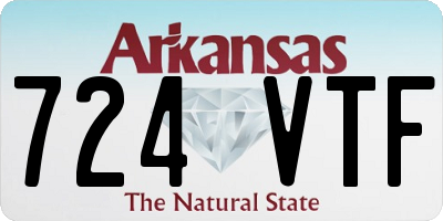 AR license plate 724VTF