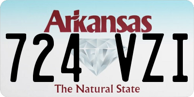 AR license plate 724VZI