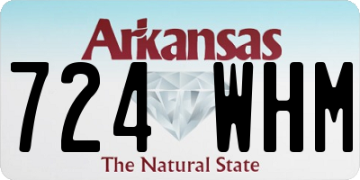 AR license plate 724WHM