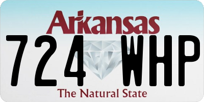 AR license plate 724WHP