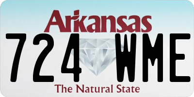 AR license plate 724WME