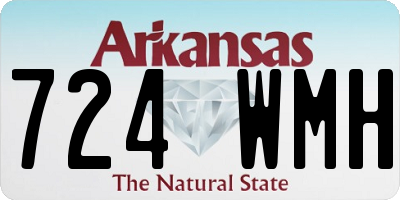 AR license plate 724WMH