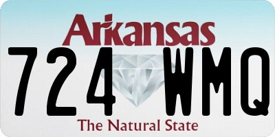 AR license plate 724WMQ