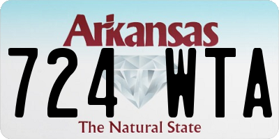 AR license plate 724WTA