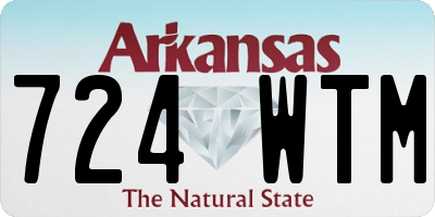 AR license plate 724WTM
