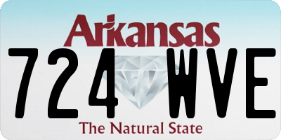 AR license plate 724WVE