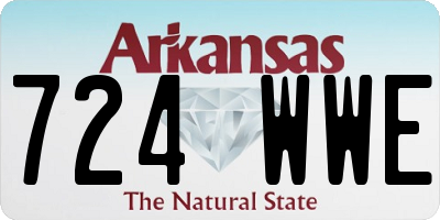 AR license plate 724WWE