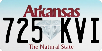 AR license plate 725KVI