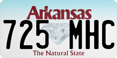 AR license plate 725MHC