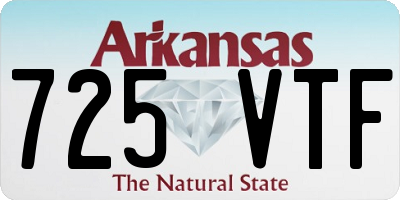 AR license plate 725VTF
