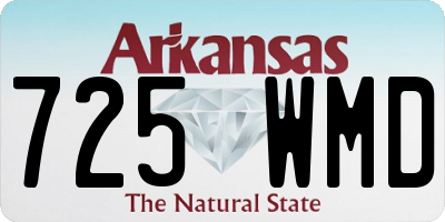 AR license plate 725WMD