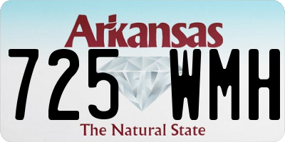 AR license plate 725WMH