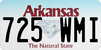 AR license plate 725WMI
