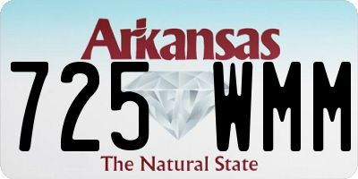 AR license plate 725WMM
