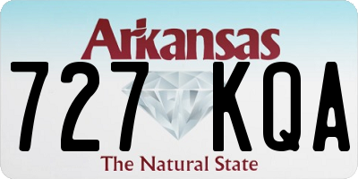 AR license plate 727KQA