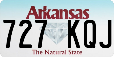 AR license plate 727KQJ