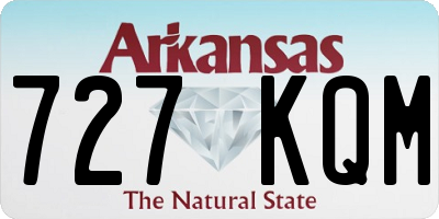 AR license plate 727KQM