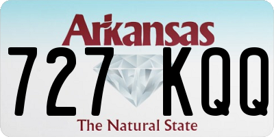 AR license plate 727KQQ