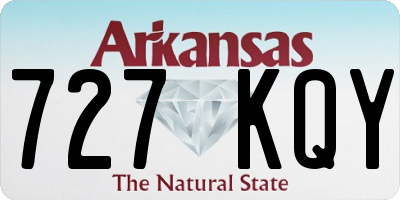 AR license plate 727KQY