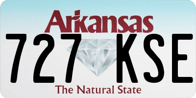 AR license plate 727KSE