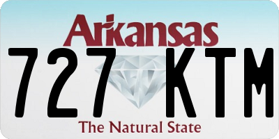 AR license plate 727KTM