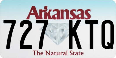AR license plate 727KTQ