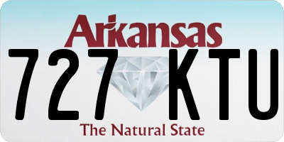 AR license plate 727KTU