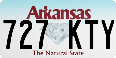 AR license plate 727KTY