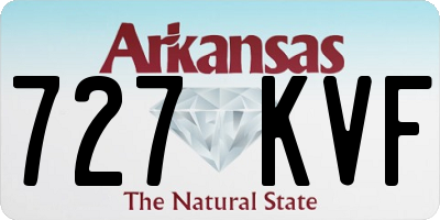 AR license plate 727KVF