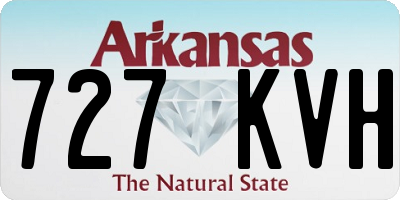 AR license plate 727KVH